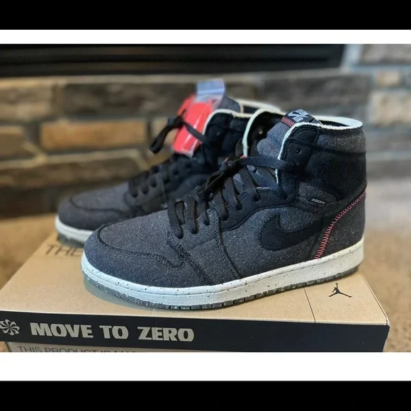 Zoom Space Air Jordan 1 Space Hippie Sneakers Cw2414 001  display picture 2